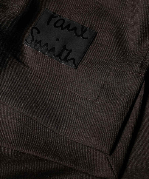 Paul Smith(ポールスミス)の「"Cropped Logo" ソリッド 半袖シャツ / 263317 427B(シャツ/ブラウス・メンズ・チャコールグレー/グレー/ベージュ・SMALL/X-LARGE/LARGE/MEDIUM)」の14枚目の写真