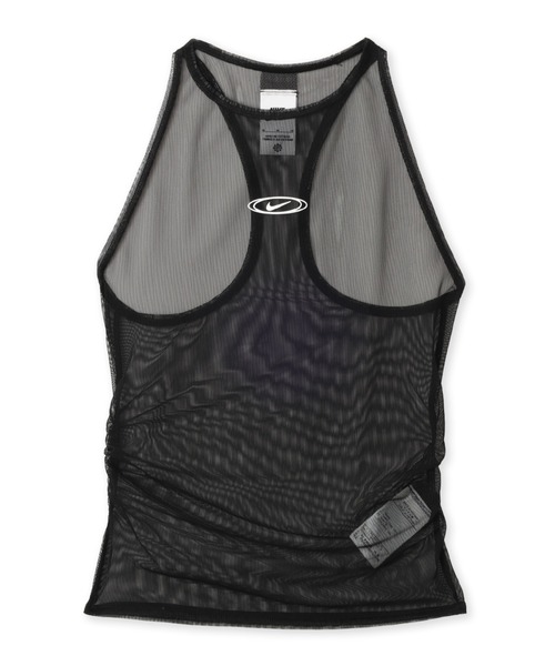 NIKE（ナイキ）の「NIKE AS W NK STREET GFX SHEER TANK / ナイキ ウィメンズ ストリート GFX シアー タンク 【SP】（タンクトップ・レディース・ホワイト/ブラック・S/L/M）」の6枚目の写真