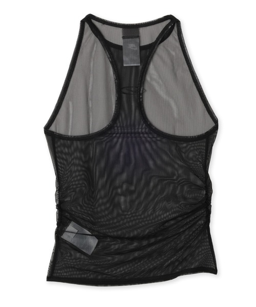NIKE（ナイキ）の「NIKE AS W NK STREET GFX SHEER TANK / ナイキ ウィメンズ ストリート GFX シアー タンク 【SP】（タンクトップ・レディース・ホワイト/ブラック・S/L/M）」の8枚目の写真