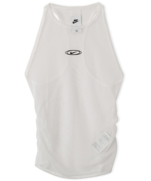 NIKE（ナイキ）の「NIKE AS W NK STREET GFX SHEER TANK / ナイキ ウィメンズ ストリート GFX シアー タンク 【SP】（タンクトップ・レディース・ホワイト/ブラック・S/L/M）」の13枚目の写真
