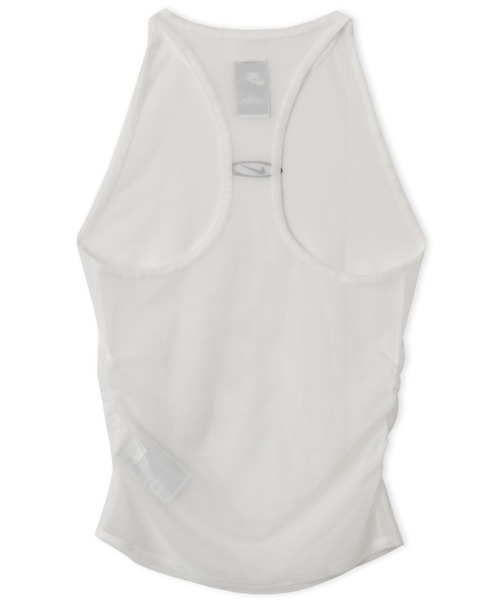 NIKE（ナイキ）の「NIKE AS W NK STREET GFX SHEER TANK / ナイキ ウィメンズ ストリート GFX シアー タンク 【SP】（タンクトップ・レディース・ホワイト/ブラック・S/L/M）」の15枚目の写真