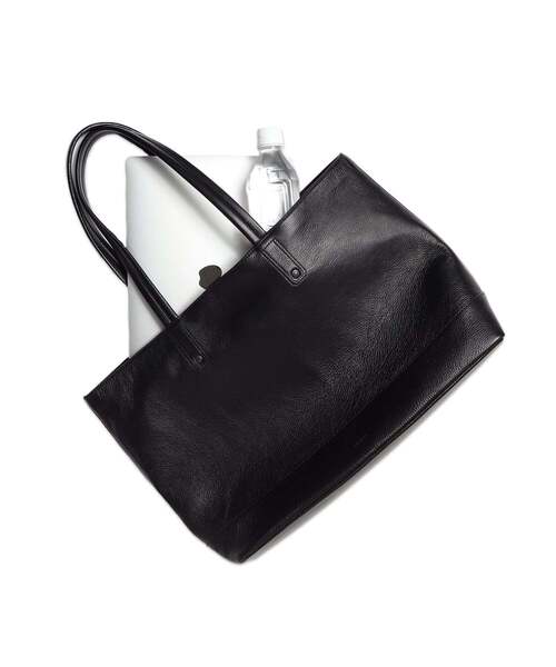 SOLATINA(ソラチナ)の「【SOLATINA】 LEATHER TOTO BAG レザートートバッグ(トートバッグ・メンズ・ネイビー/ブラック・フリー)」の3枚目の写真