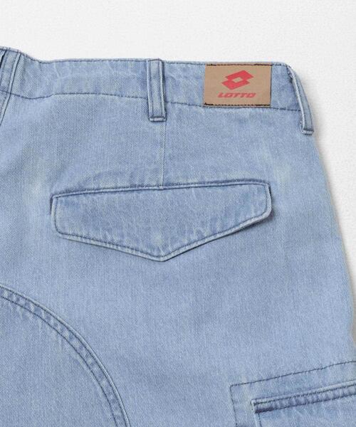 LOTTO(ロット)の「LOTTO DENIM CARGO SHORTS(その他パンツ・メンズ・インディゴブルー/ブラック・LARGE/MEDIUM/X-LARGE)」の6枚目の写真