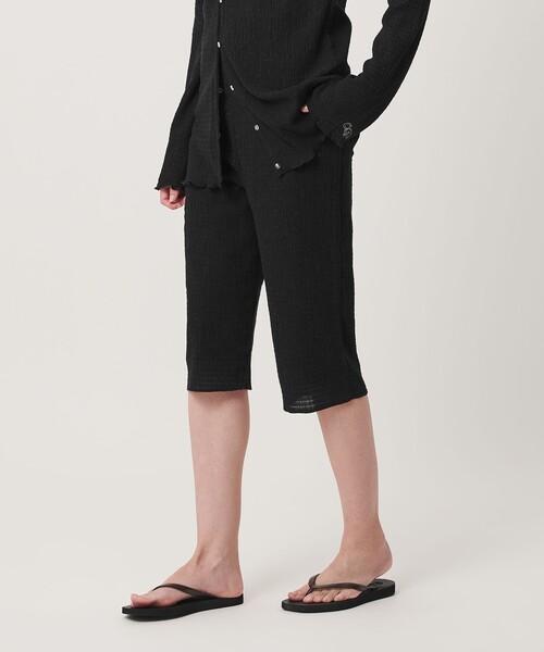 California General Store(California General Store)の「<CGS.>ジャージー ハーフ パンツ ウィメンズ(その他パンツ・レディース・ブラック/オフホワイト・M/S)」の1枚目の写真