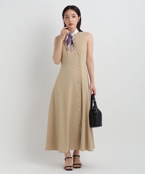Andemiu(アンデミュウ)の「ジャケット・ワンピースセット/トレンチ風ワンピース/1043569(ワンピース・レディース・ベージュ/ブラウン/グレー・FREE)」の17枚目の写真