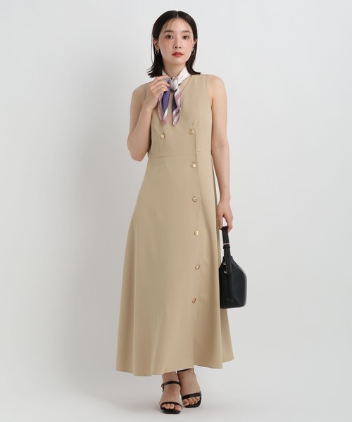 Andemiu(アンデミュウ)の「ジャケット・ワンピースセット/トレンチ風ワンピース/1043569(ワンピース・レディース・ベージュ/ブラウン/グレー・FREE)」の18枚目の写真