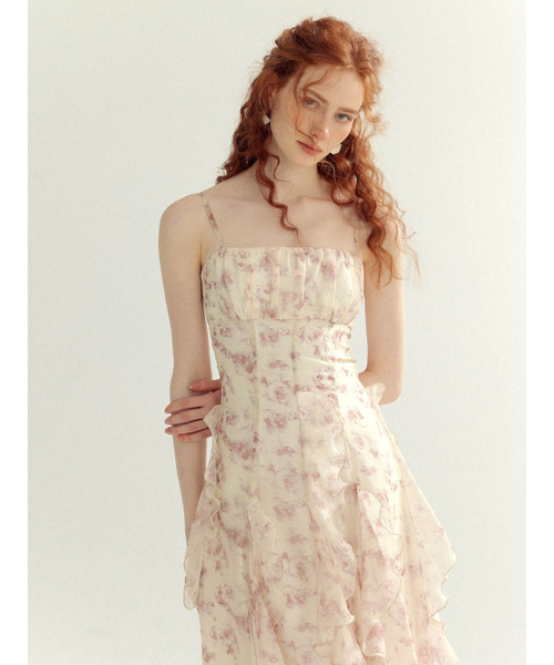 SINCETHEN(シンスゼン)の「フェアリーラッフルロングワンピース(ワンピース・レディース・その他・SMALL/MEDIUM/LARGE)」の3枚目の写真