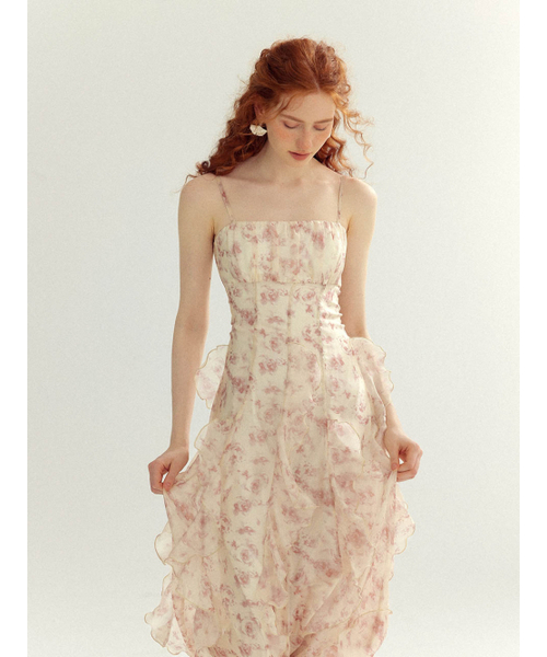 SINCETHEN(シンスゼン)の「フェアリーラッフルロングワンピース(ワンピース・レディース・その他・SMALL/MEDIUM/LARGE)」の5枚目の写真