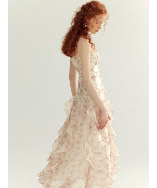 SINCETHEN(シンスゼン)の「フェアリーラッフルロングワンピース(ワンピース・レディース・その他・SMALL/MEDIUM/LARGE)」の6枚目の写真