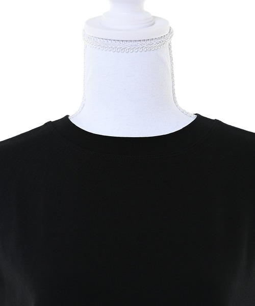 Narcissus（ナルシス）の「【Narcissus】ノースリーブフリルトップス ギンガムチェック ペプラム カットソー（Tシャツ/カットソー・レディース・ホワイト/ブラック・FREE）」の7枚目の写真