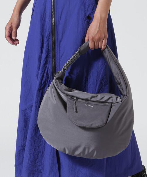 ADD CULUMN(アドカラム)の「ADD CULUMN(アドカラム) MOON SHLD M NYLON(ショルダーバッグ・レディース・グレー/ブラック・F)」の1枚目の写真