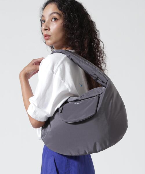 ADD CULUMN(アドカラム)の「ADD CULUMN(アドカラム) MOON SHLD M NYLON(ショルダーバッグ・レディース・グレー/ブラック・F)」の3枚目の写真