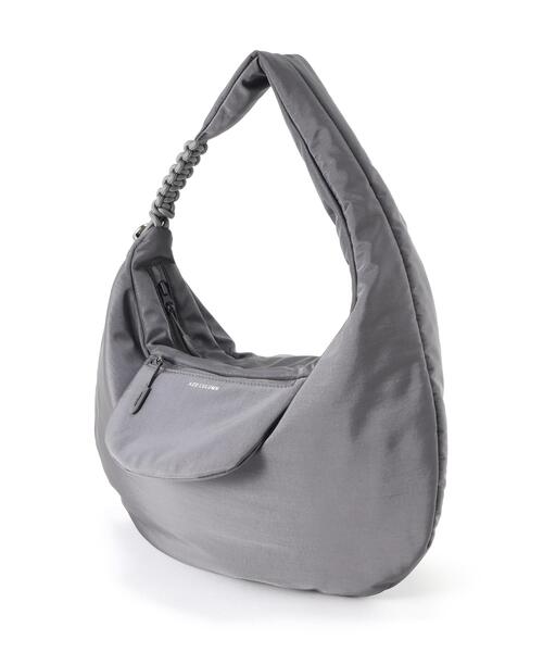 ADD CULUMN(アドカラム)の「ADD CULUMN(アドカラム) MOON SHLD M NYLON(ショルダーバッグ・レディース・グレー/ブラック・F)」の6枚目の写真