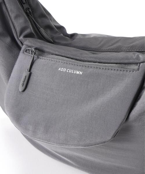 ADD CULUMN(アドカラム)の「ADD CULUMN(アドカラム) MOON SHLD M NYLON(ショルダーバッグ・レディース・グレー/ブラック・F)」の9枚目の写真