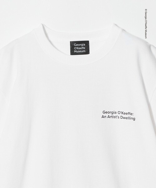 UNITED ARROWS(ユナイテッドアローズ)の「【別注】<Georgia O’Keeffe Museum> グラフィック Tシャツ(Tシャツ/カットソー・メンズ・ブラック/ホワイト・XL/M/L)」の9枚目の写真