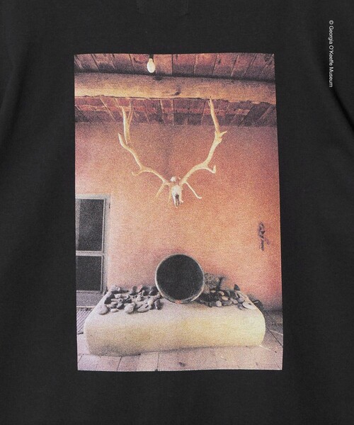UNITED ARROWS(ユナイテッドアローズ)の「【別注】<Georgia O’Keeffe Museum> グラフィック Tシャツ(Tシャツ/カットソー・メンズ・ブラック/ホワイト・XL/M/L)」の18枚目の写真