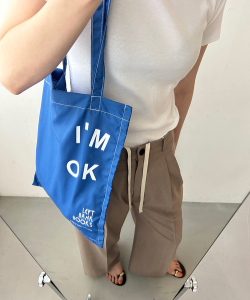 SLOBE IENA(スローブイエナ)の「Left Bank Books SLOBE別注 BOOKトートバッグ(トートバッグ・レディース・ネイビー/ホワイト/ピンク/ブルー/サックスブルー・FREE)」の14枚目の写真