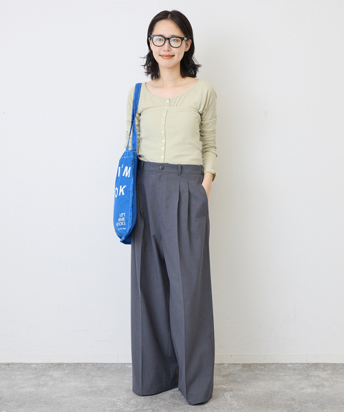 SLOBE IENA（スローブイエナ）の「Left Bank Books SLOBE別注 BOOKトートバッグ（トートバッグ・レディース・ネイビー/ホワイト/ピンク/ブルー/サックスブルー・FREE）」の18枚目の写真