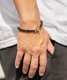 ROOPTOKYO | SunKu/サンク BEADS HOOK BRACELET ビーズ フック ブレスレット ターコイズ オニキス メンズ レディース 2026年 夏 夏服(ブレスレット)