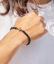 SunKu（サンク）の「SunKu/サンク BEADS HOOK BRACELET ビーズ フック ブレスレット ターコイズ オニキス メンズ レディース 2026年 夏 夏服（ブレスレット）」