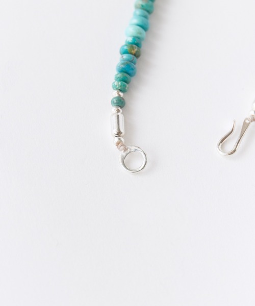 ROOPTOKYO(ループトウキョウ)の「SunKu/サンク BEADS HOOK BRACELET ビーズ フック ブレスレット ターコイズ オニキス メンズ レディース 2026年 夏 夏服(ブレスレット・メンズ・ターコイズブルー/ブラック系その他・FREE)」の13枚目の写真