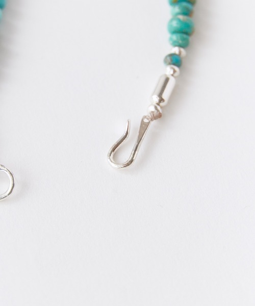 ROOPTOKYO(ループトウキョウ)の「SunKu/サンク BEADS HOOK BRACELET ビーズ フック ブレスレット ターコイズ オニキス メンズ レディース 2026年 夏 夏服(ブレスレット・メンズ・ターコイズブルー/ブラック系その他・FREE)」の14枚目の写真