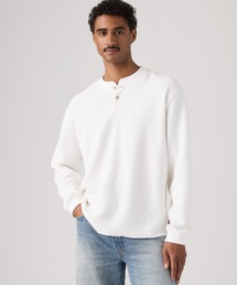 Levi's/リーバイス リラックス ロングスリーブ ヘンリーTシャツ