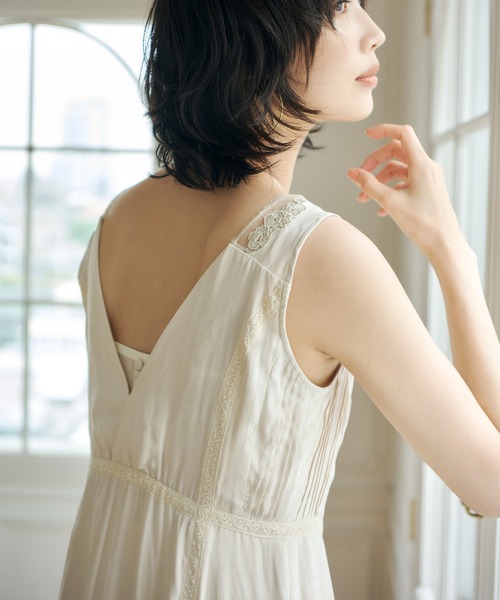 anuans(アニュアンス)の「レースディティールワンピース(ワンピース・レディース・ブラック/ホワイト系その他・SMALL/MEDIUM)」の21枚目の写真