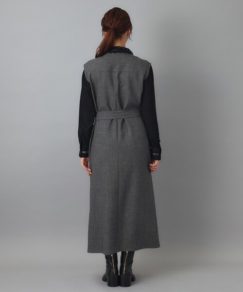 DRESSTERIOR(ドレステリア)の「【ウォッシャブル】ツイードライクワンピース(ワンピース・レディース・ブラウン系その他/ダークグレー・34/38/36)」の19枚目の写真