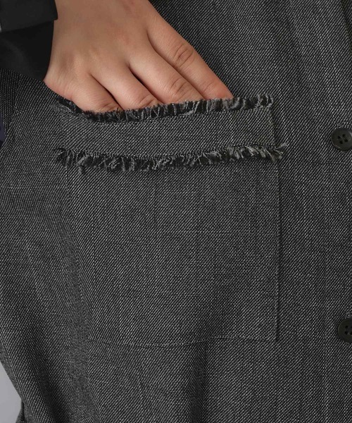 DRESSTERIOR(ドレステリア)の「【ウォッシャブル】ツイードライクワンピース(ワンピース・レディース・ブラウン系その他/ダークグレー・34/38/36)」の22枚目の写真