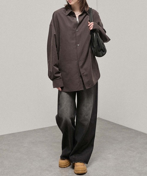 Alfred Alex（アルフレッドアレックス）の「【Alfred Alex】Chunky High-Sole Moccasin Shoes / ハイソール 厚底 モカシンスニーカー（スニーカー・メンズ・ブラック/ベージュ・S/M/L）」の9枚目の写真