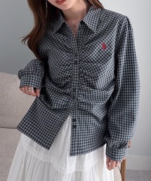 RANAN/solleim別注【U.S.POLO ASSN.】シャーリングロングスリーブシャツ