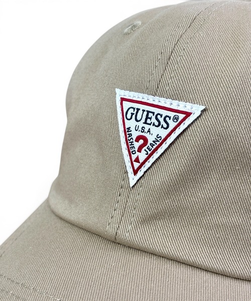 Guess(ゲス)の「guess logoname cap(キャップ・レディース・カーキ/ネイビー/ホワイト/ブラック/ベージュ・58cm)」の6枚目の写真