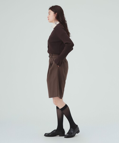 BEAMS HEART(ビームスハート)の「襟付き リブニット カーディガン(ニット/セーター・レディース・ブラック/ブラウン/ホワイト系その他5・FREE)」の18枚目の写真