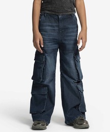 DIESEL KIDS（ディーゼルキッズ）の「DIESEL（ディーゼル）Kids & Junior ポケットワイドデニムパンツ（デニムパンツ）」