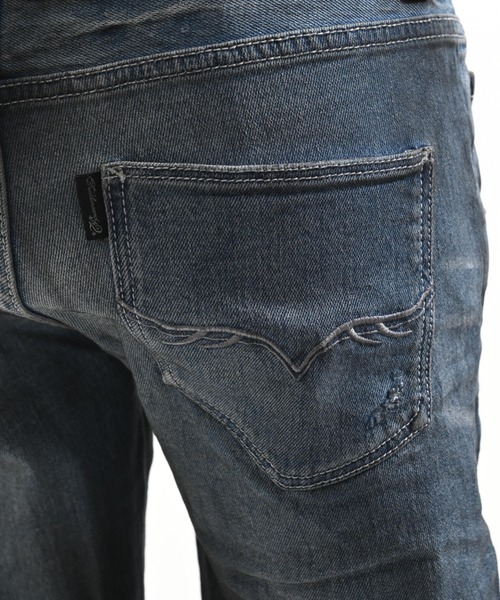 FUGA(フーガ)の「『FUGA/フーガ』2002 × FUGA Cross Flare Denim Pants(デニムパンツ・メンズ・ブルー/ブラック・S/M/L)」の20枚目の写真