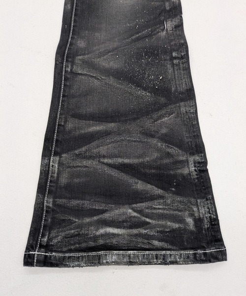 FUGA(フーガ)の「『FUGA/フーガ』2002 × FUGA Cross Flare Denim Pants(デニムパンツ・メンズ・ブルー/ブラック・S/M/L)」の9枚目の写真