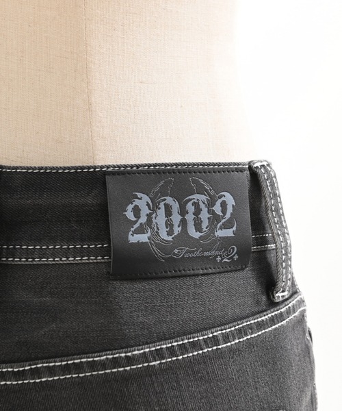 FUGA(フーガ)の「『FUGA/フーガ』2002 × FUGA Cross Flare Denim Pants(デニムパンツ・メンズ・ブルー/ブラック・S/M/L)」の6枚目の写真