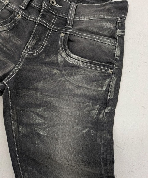 FUGA(フーガ)の「『FUGA/フーガ』2002 × FUGA Cross Flare Denim Pants(デニムパンツ・メンズ・ブルー/ブラック・S/M/L)」の7枚目の写真