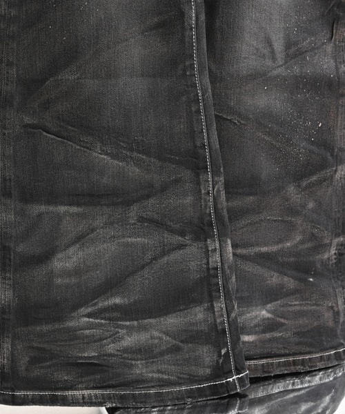 FUGA(フーガ)の「『FUGA/フーガ』2002 × FUGA Cross Flare Denim Pants(デニムパンツ・メンズ・ブルー/ブラック・S/M/L)」の8枚目の写真