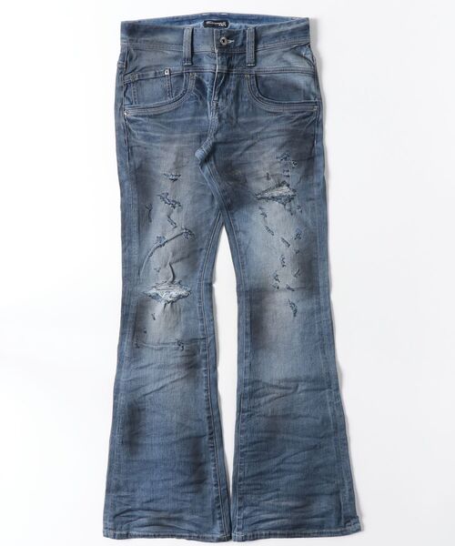 FUGA(フーガ)の「『FUGA/フーガ』2002 × FUGA Cross Flare Denim Pants(デニムパンツ・メンズ・ブルー/ブラック・S/M/L)」の14枚目の写真