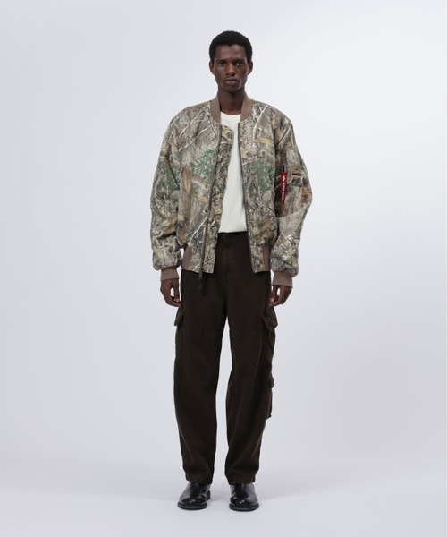 Alpha Industries（アルファインダストリーズ）の「Alpha Industries/アルファ インダストリーズ/ACU CARGO RELAXED FIT PANTS/ACUカーゴ リラックスフィットパンツ（カーゴパンツ・メンズ・ブラック/ブラウン/オリーブ・36/34/32/30）」の4枚目の写真
