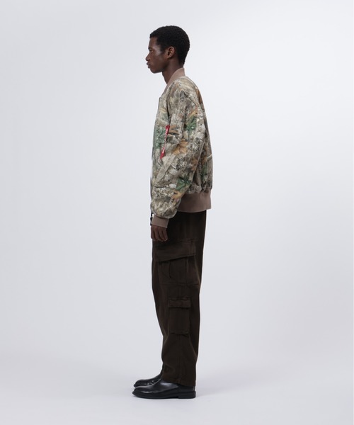 Alpha Industries（アルファインダストリーズ）の「Alpha Industries/アルファ インダストリーズ/ACU CARGO RELAXED FIT PANTS/ACUカーゴ リラックスフィットパンツ（カーゴパンツ・メンズ・ブラック/ブラウン/オリーブ・36/34/32/30）」の5枚目の写真