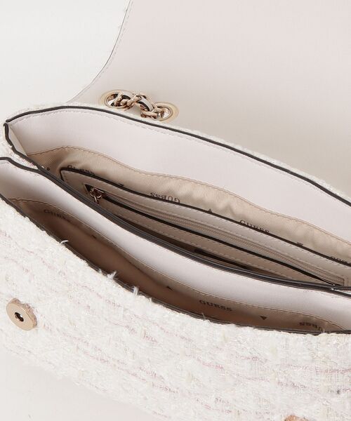 Guess(ゲス)の「GIULLY II Convertible Flap ショルダーバッグ(ショルダーバッグ・レディース・ホワイト・ONE SIZE)」の15枚目の写真