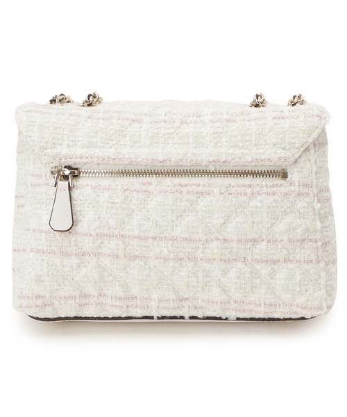 Guess(ゲス)の「GIULLY II Convertible Flap ショルダーバッグ(ショルダーバッグ・レディース・ホワイト・ONE SIZE)」の2枚目の写真