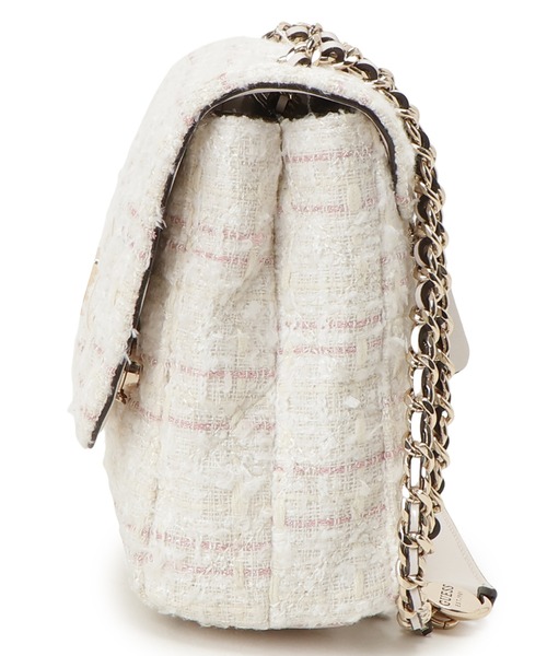 Guess(ゲス)の「GIULLY II Convertible Flap ショルダーバッグ(ショルダーバッグ・レディース・ホワイト・ONE SIZE)」の3枚目の写真