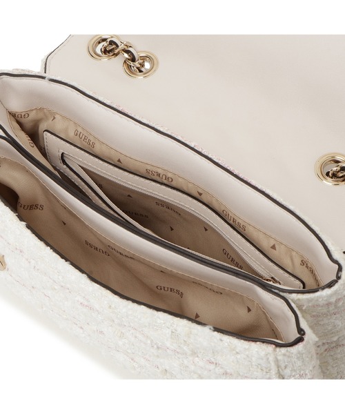 Guess(ゲス)の「GIULLY II Convertible Flap ショルダーバッグ(ショルダーバッグ・レディース・ホワイト・ONE SIZE)」の10枚目の写真