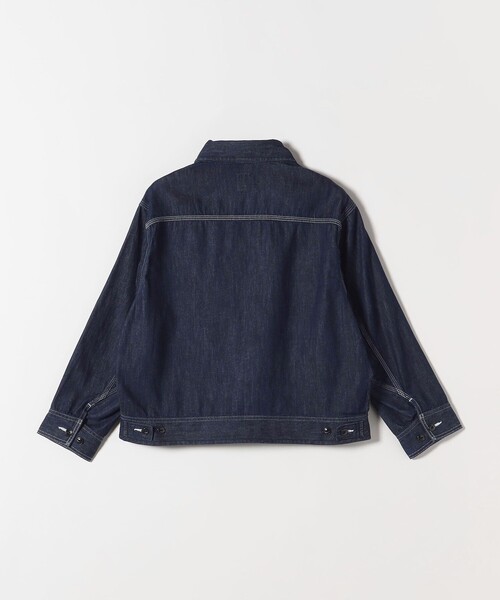 Lee(リー)の「Lee: ジップ アップ シャツ ジャケット(その他アウター・レディース・ネイビー・ONE SIZE)」の2枚目の写真