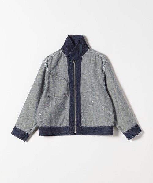 Lee(リー)の「Lee: ジップ アップ シャツ ジャケット(その他アウター・レディース・ネイビー・ONE SIZE)」の3枚目の写真