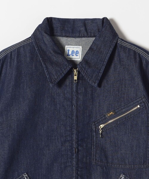 Lee(リー)の「Lee: ジップ アップ シャツ ジャケット(その他アウター・レディース・ネイビー・ONE SIZE)」の5枚目の写真